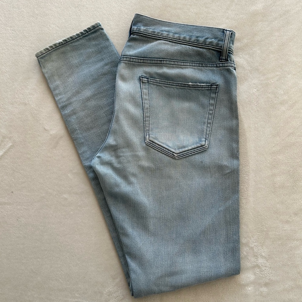 John Elliott Blue Slim Jeans Casual Style